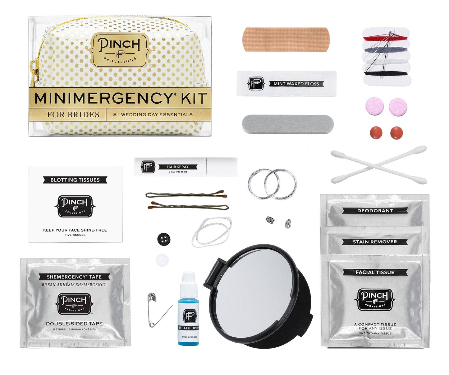 Minimergency Kit for Brides: Pink Diamond