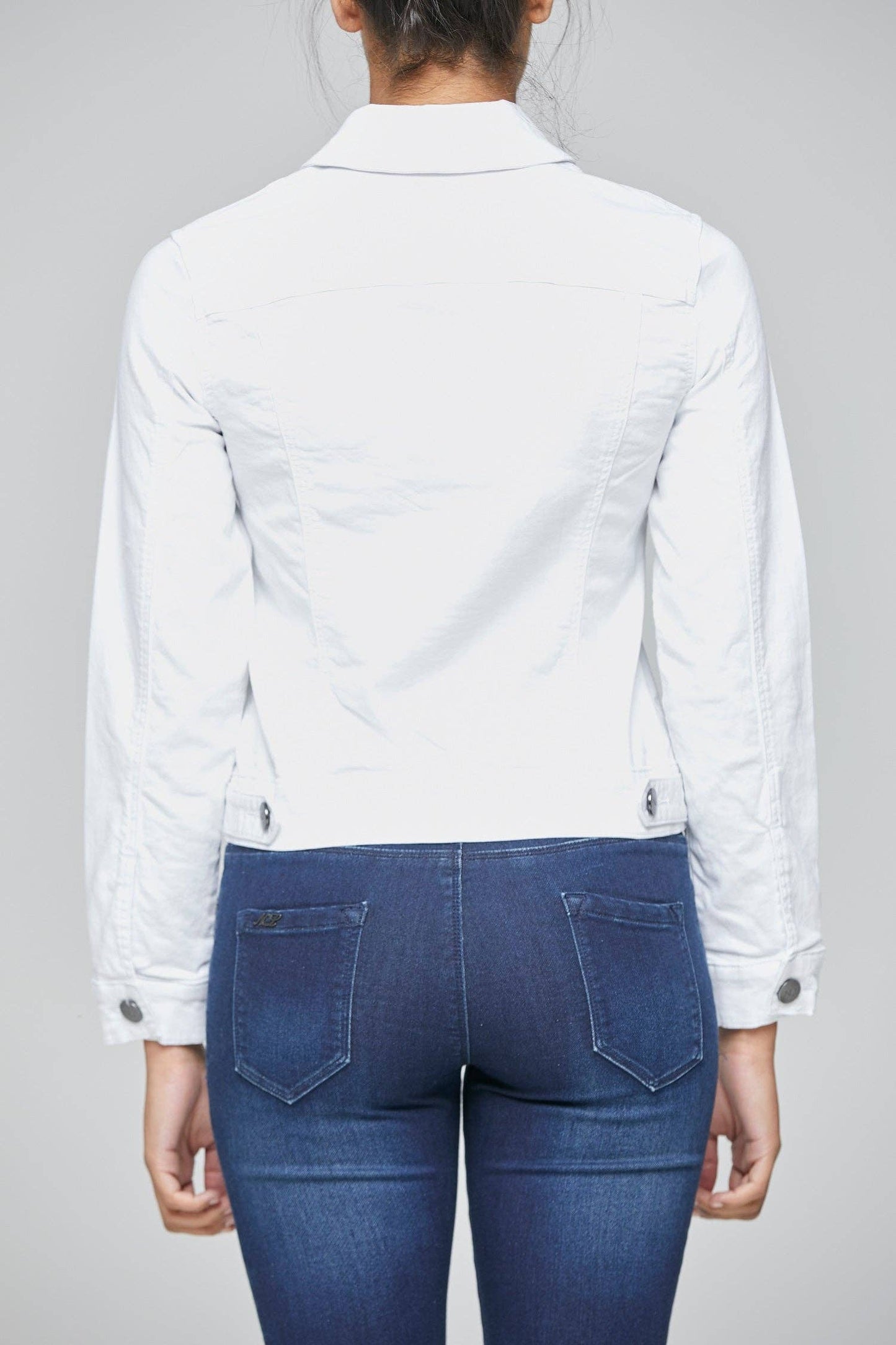 White Denim Jacket