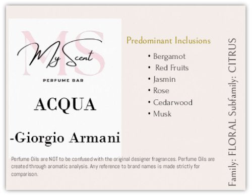 Aqua Giorgio Armani