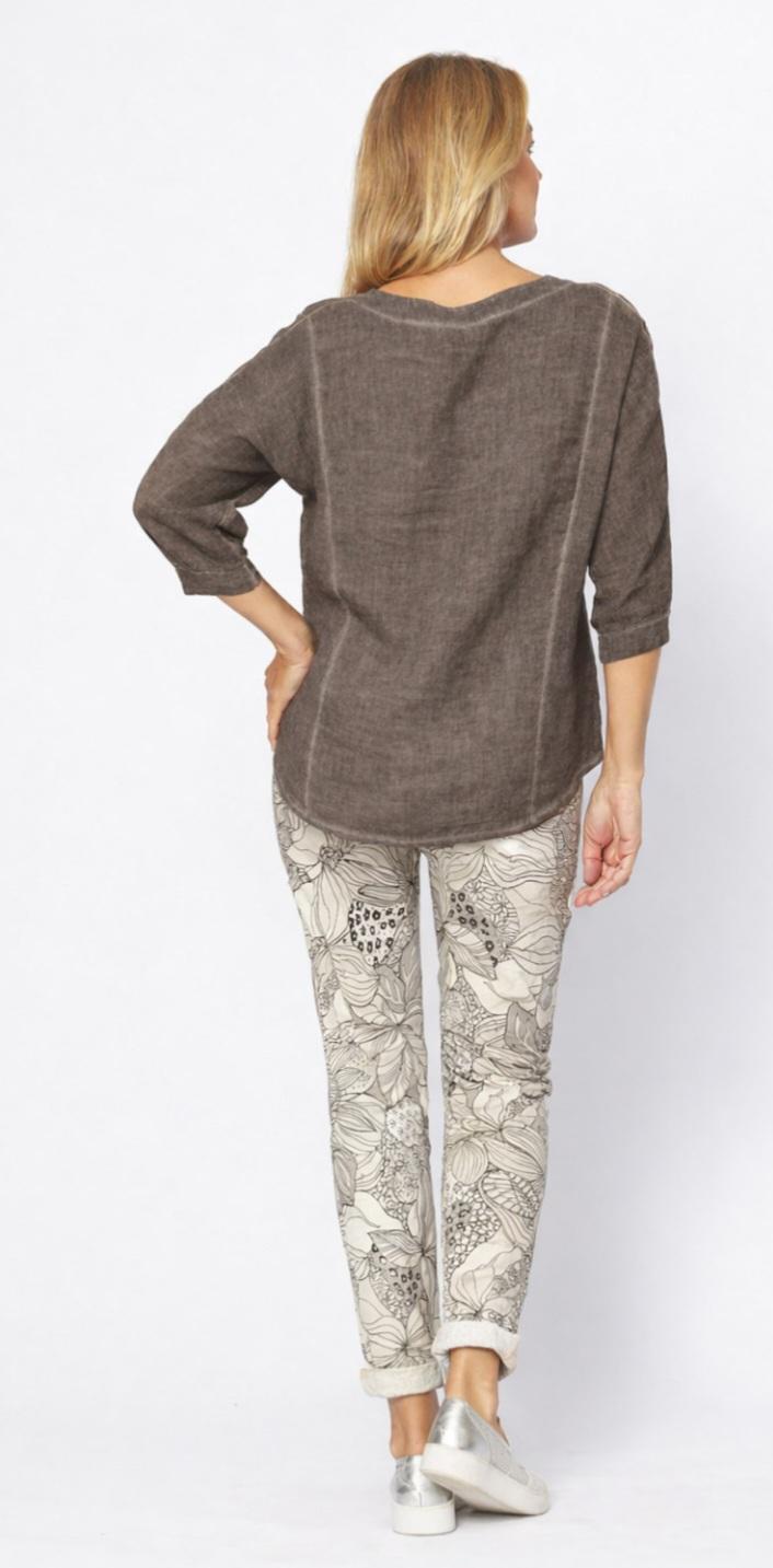 The Move-With-You Comfort Pant (Soft Printed Stretch)