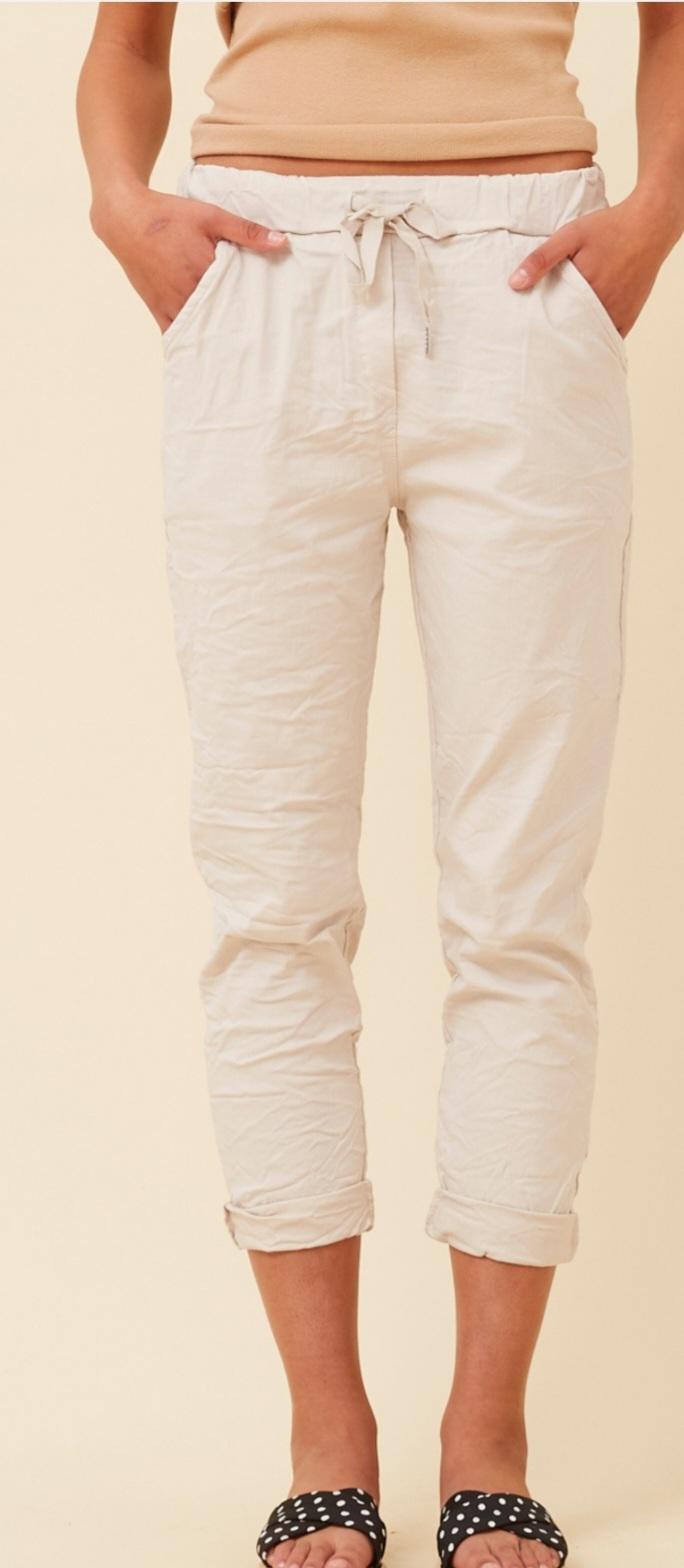 Latte Jogger Pants