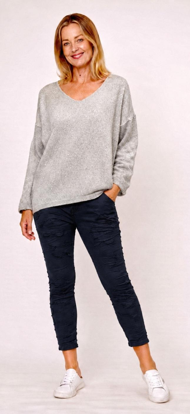 La Strada Diamante Knit Jumper