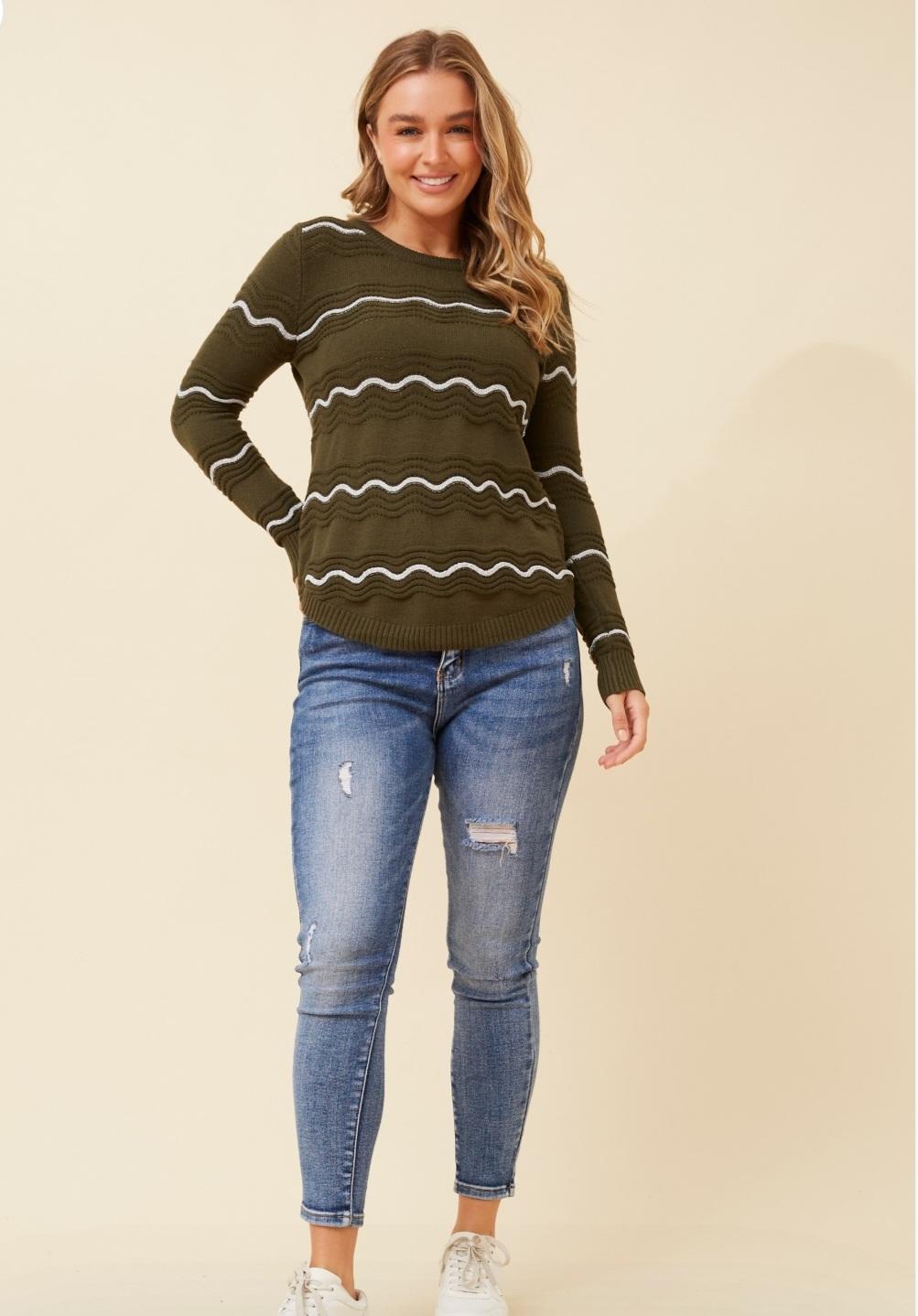 Bindi Jumper Khaki