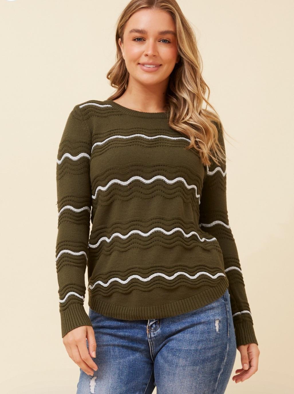 Bindi Jumper Khaki