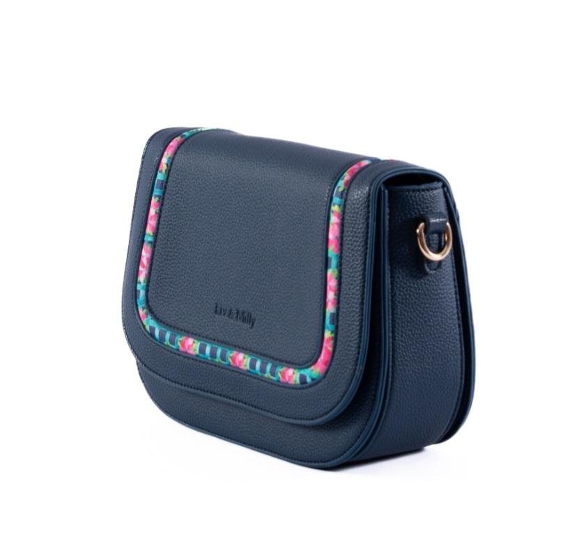 Miki Navy Crossbody Bag