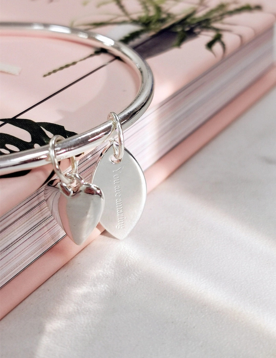 You Are Amazing Silver Bracelet