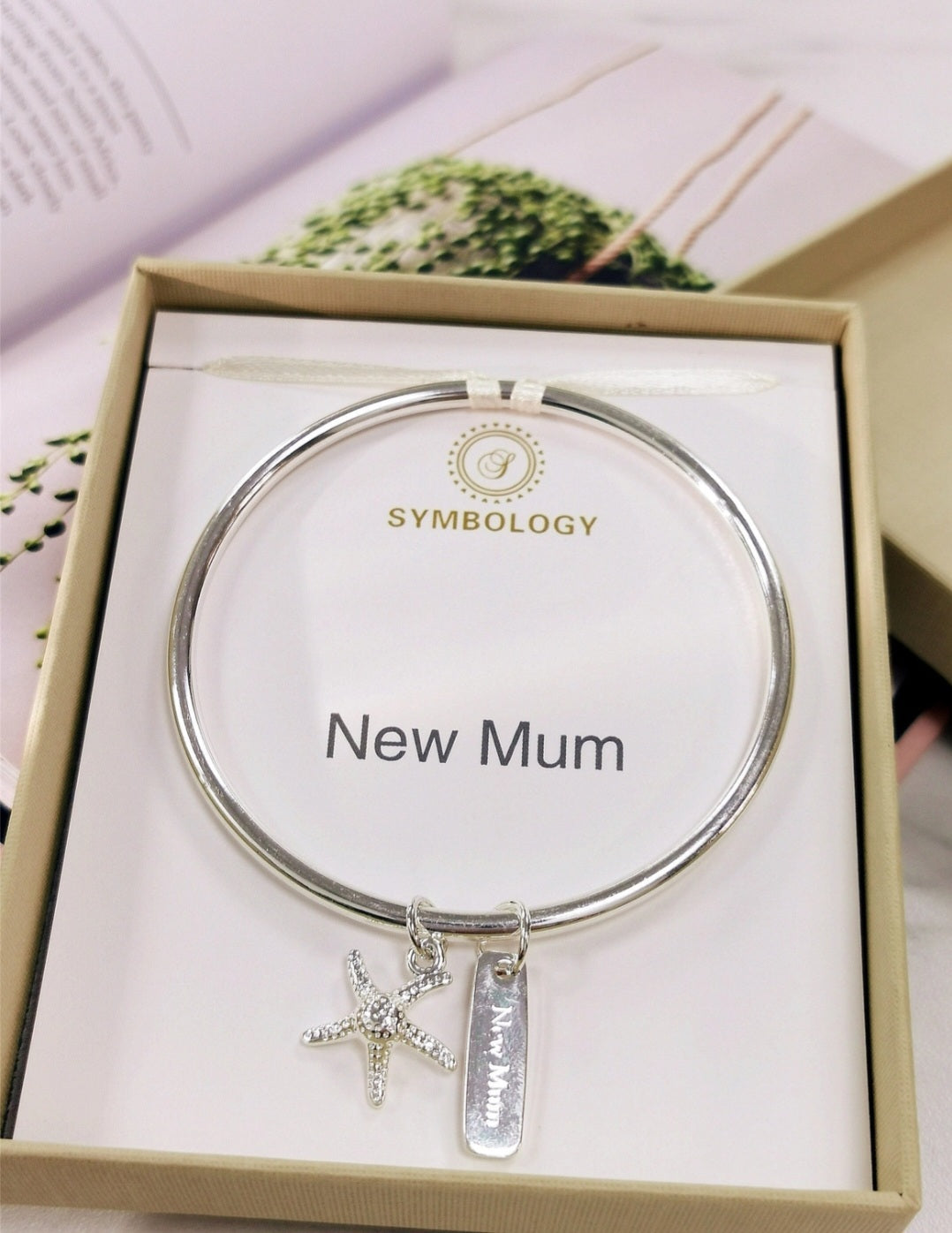 New Mum Silver Bracelet