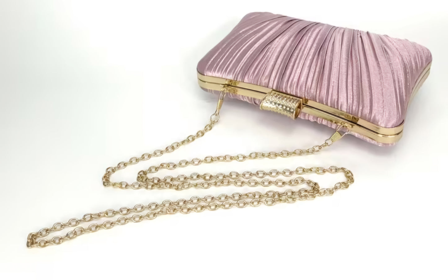 Dusty Pink Clutch Bag