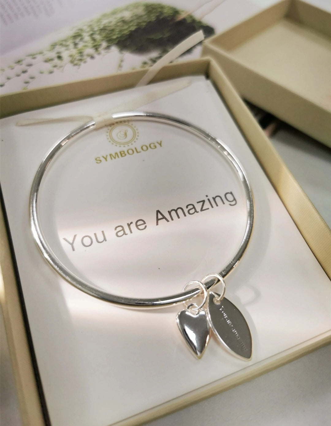 You Are Amazing Silver Bracelet