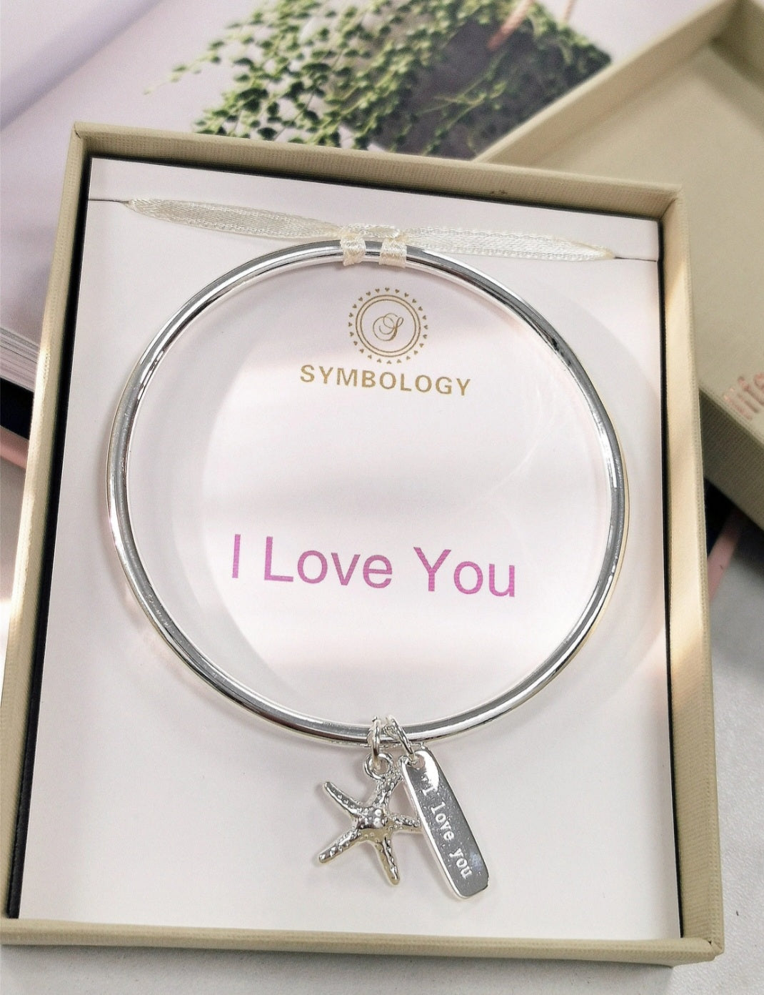 I Love You Silver Bracelet