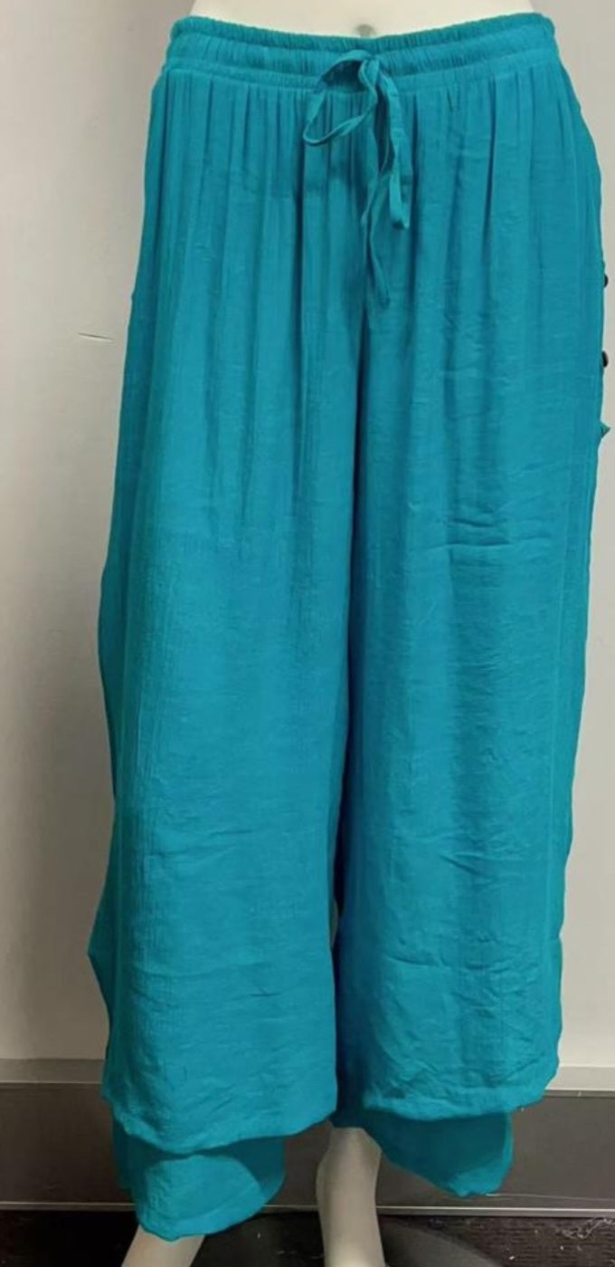 Double Layer Beach Pants
