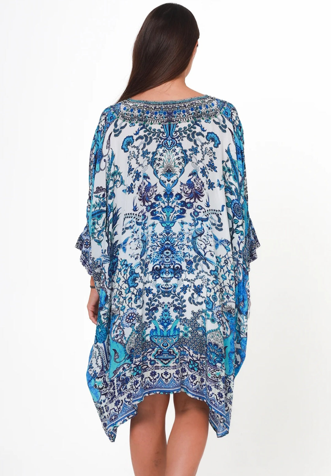 Resort Style Blue Top