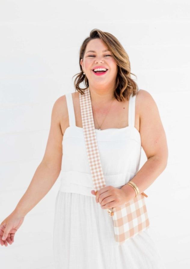 Bag Straps Gingham