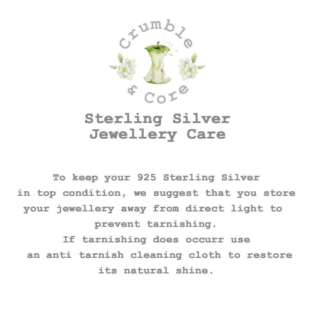 Sterling Silver Stud Earrings - Cocktail themed