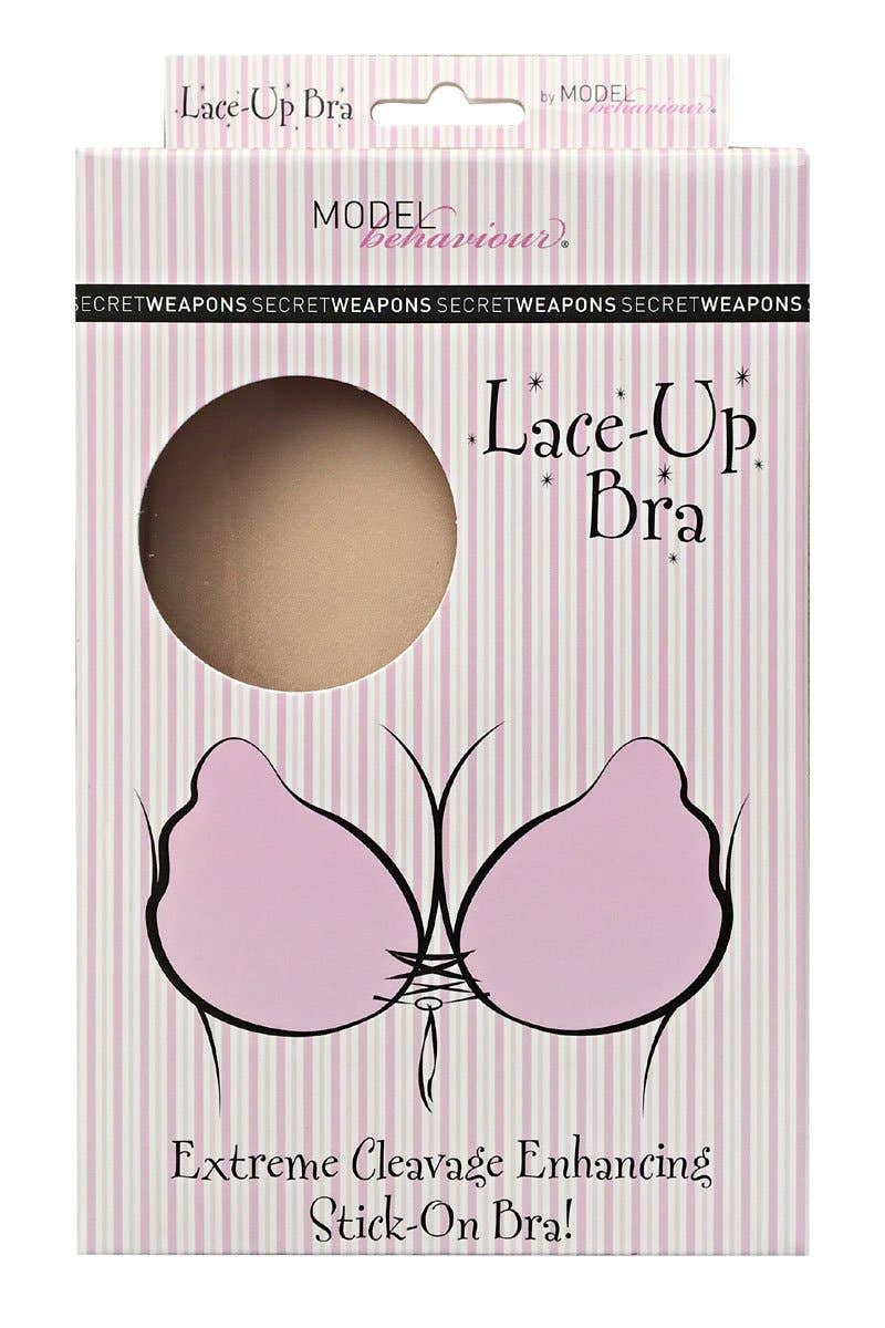Lace Up Bra - Strapless Push Up Bra