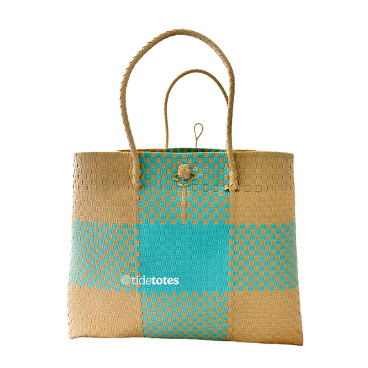 Elemental Shoreblock –  Tote In Sand & Sky: Medium