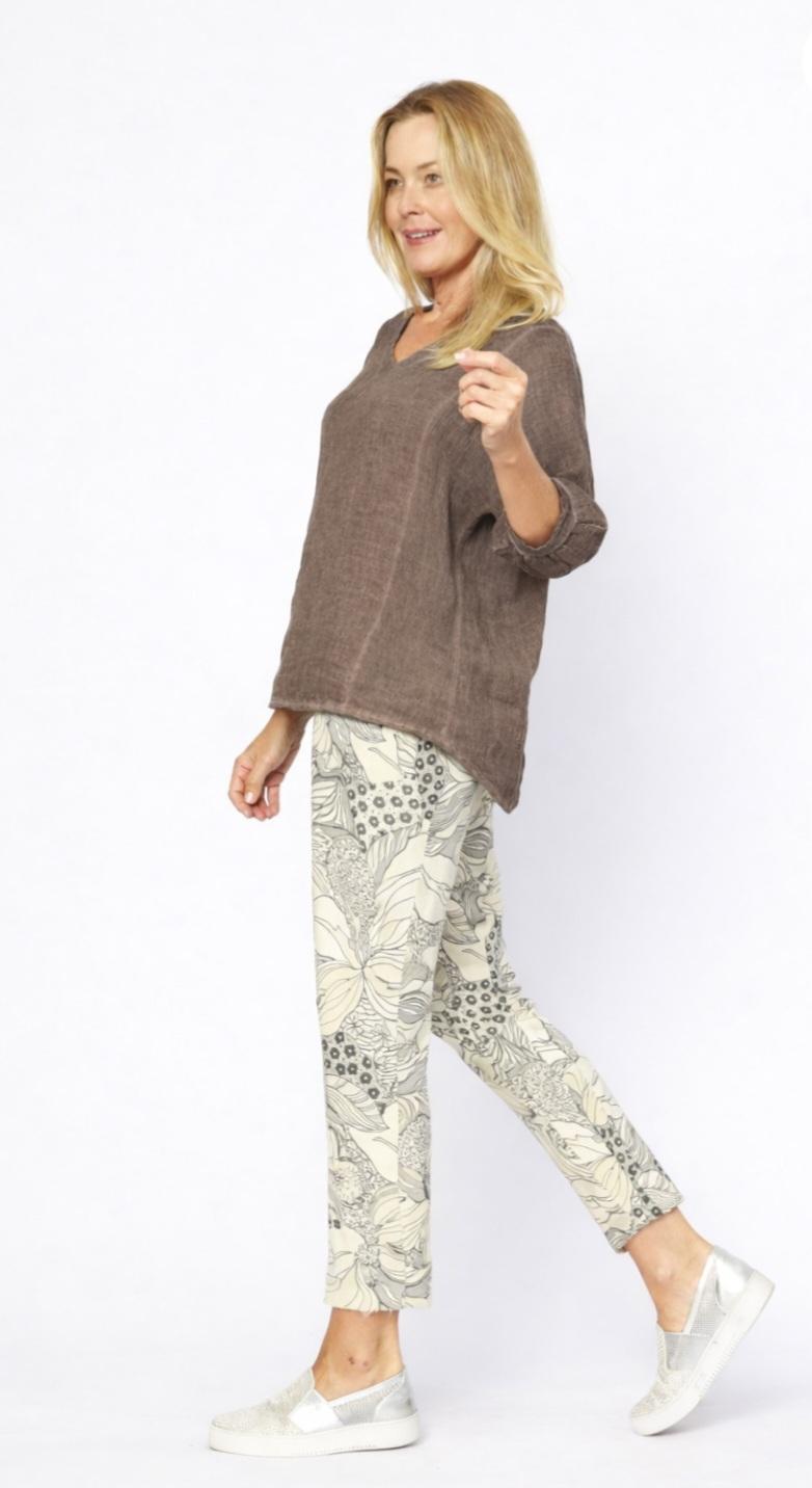 The Move-With-You Comfort Pant (Soft Printed Stretch)
