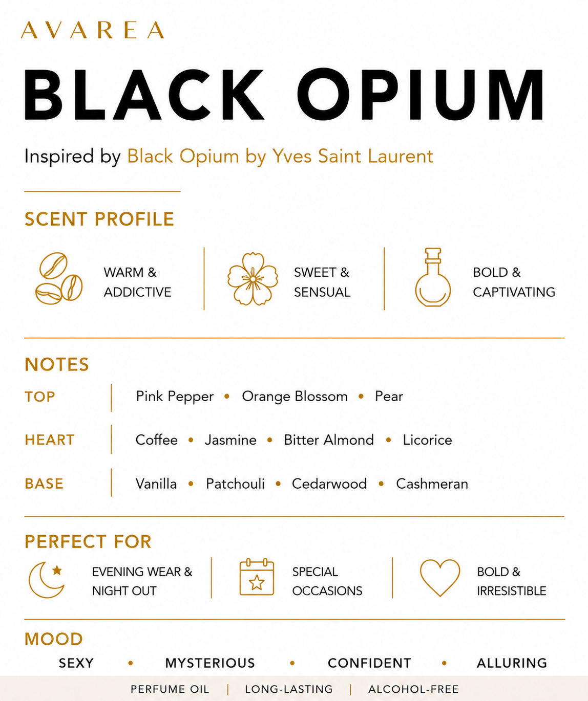 BLACK OPIUM YSL Inspiration