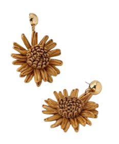 Rafia Drop Earrings
