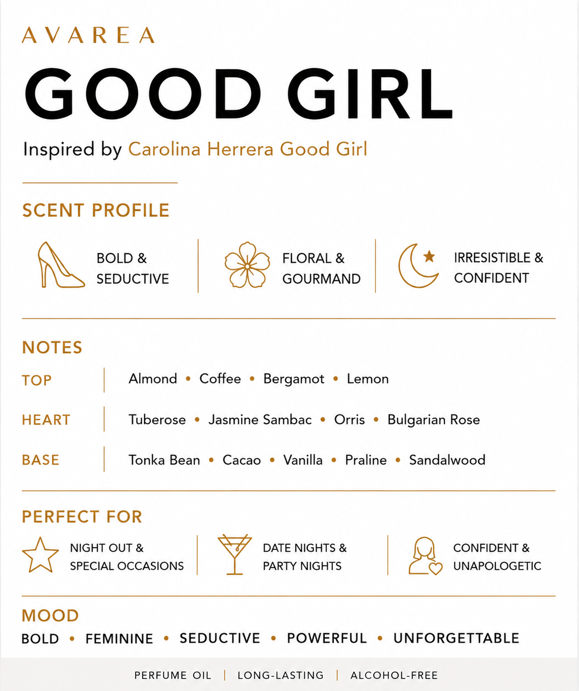 GOOD GIRL Inspiration