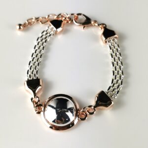 Silver Gold Duo Bracelet