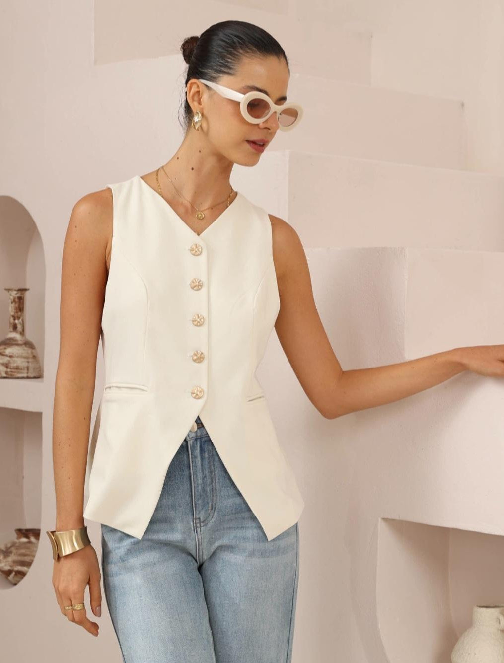 Lined Tailored Vest