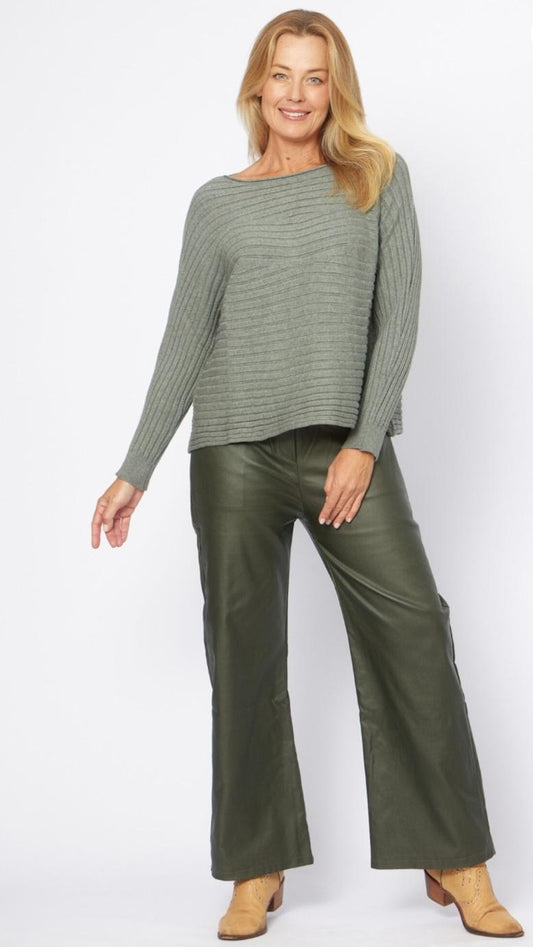 Wave Pattern Viscose Modal Knit
