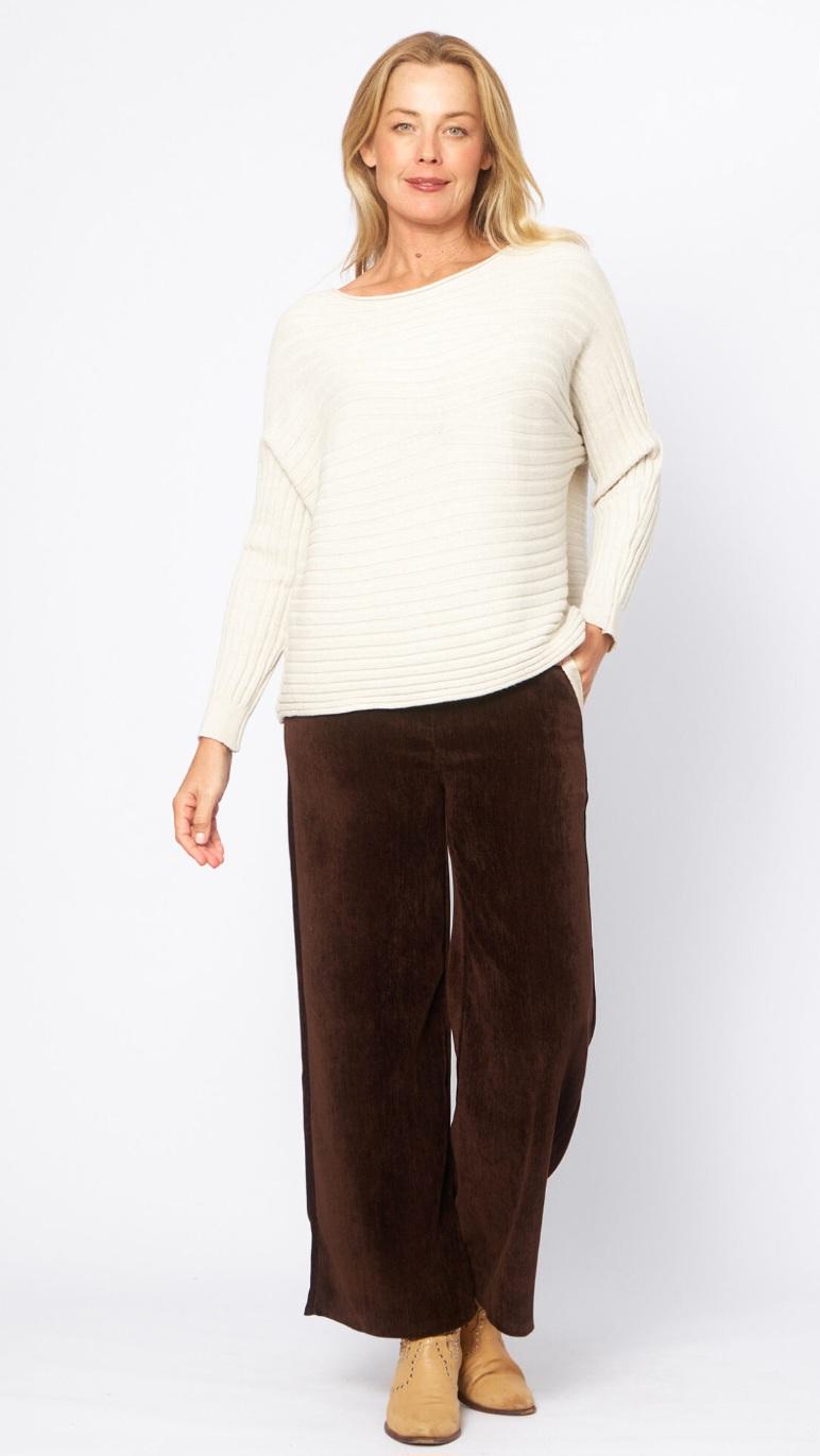 Wave Pattern Viscose Modal Knit