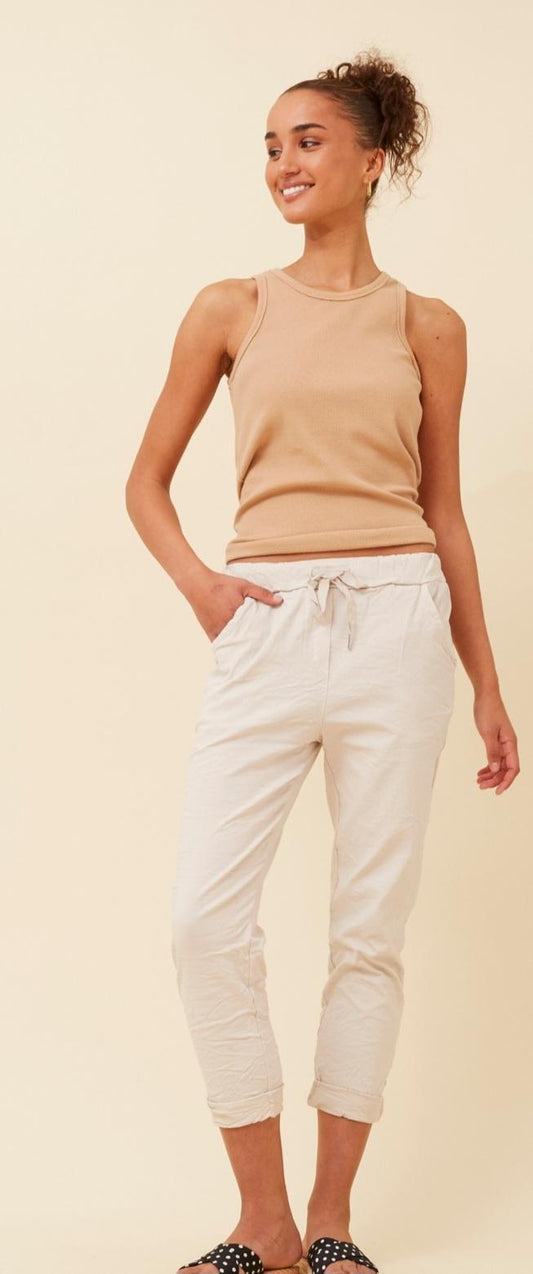 Latte Jogger Pants