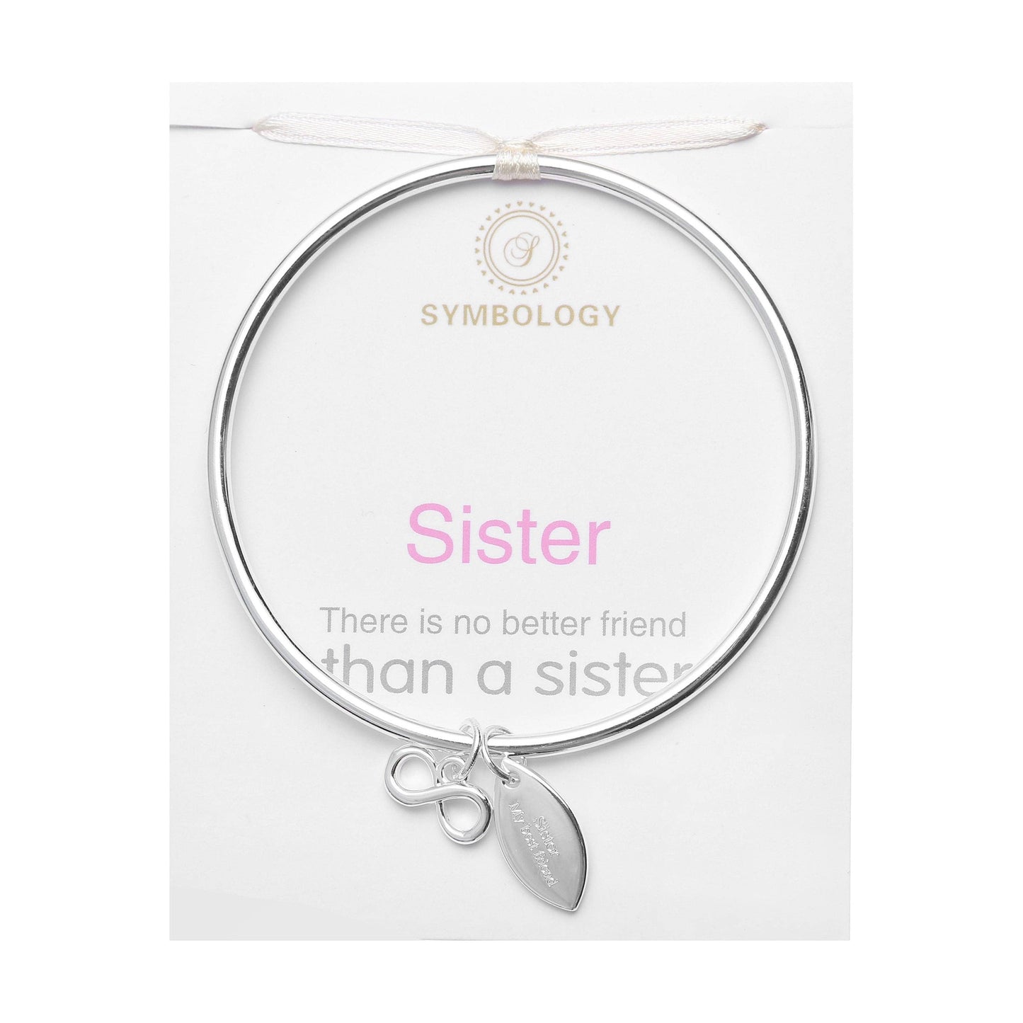 Sister Silver Bangle