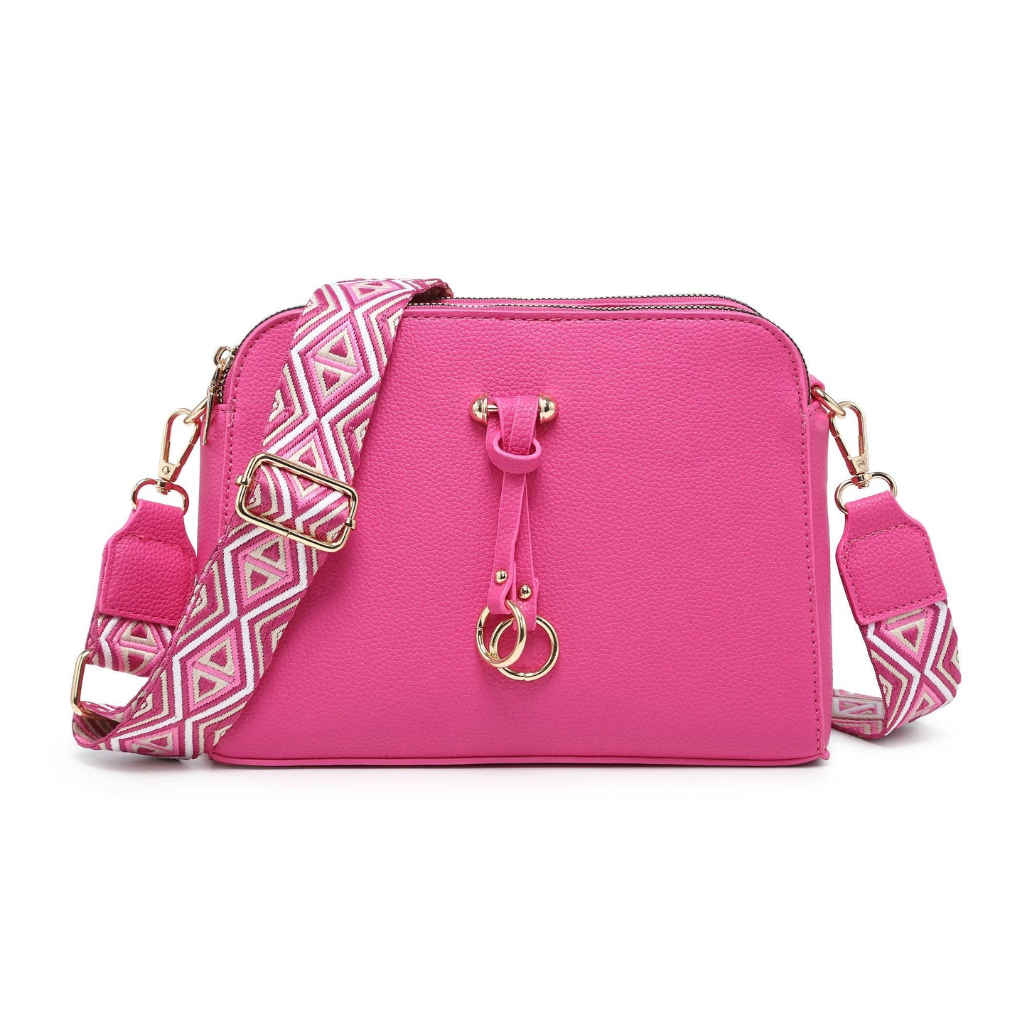 Fuchsia Cross Body Bag