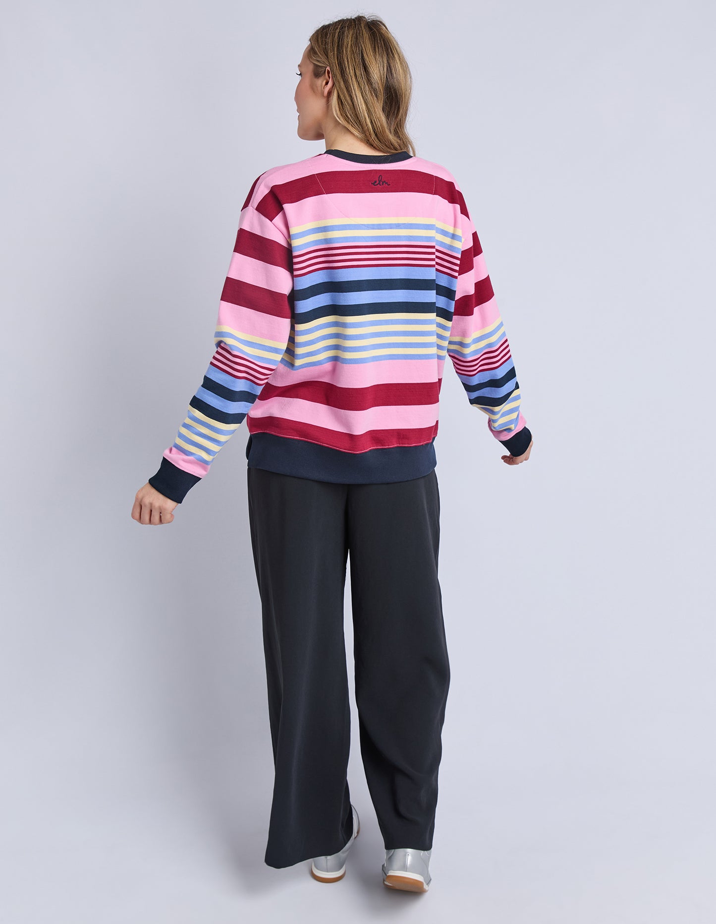 Alva Striped Crew Top