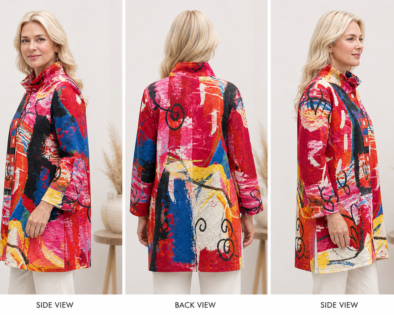 Colourful Shirt Jacket