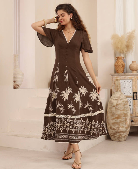 Belinda A Line Dress
