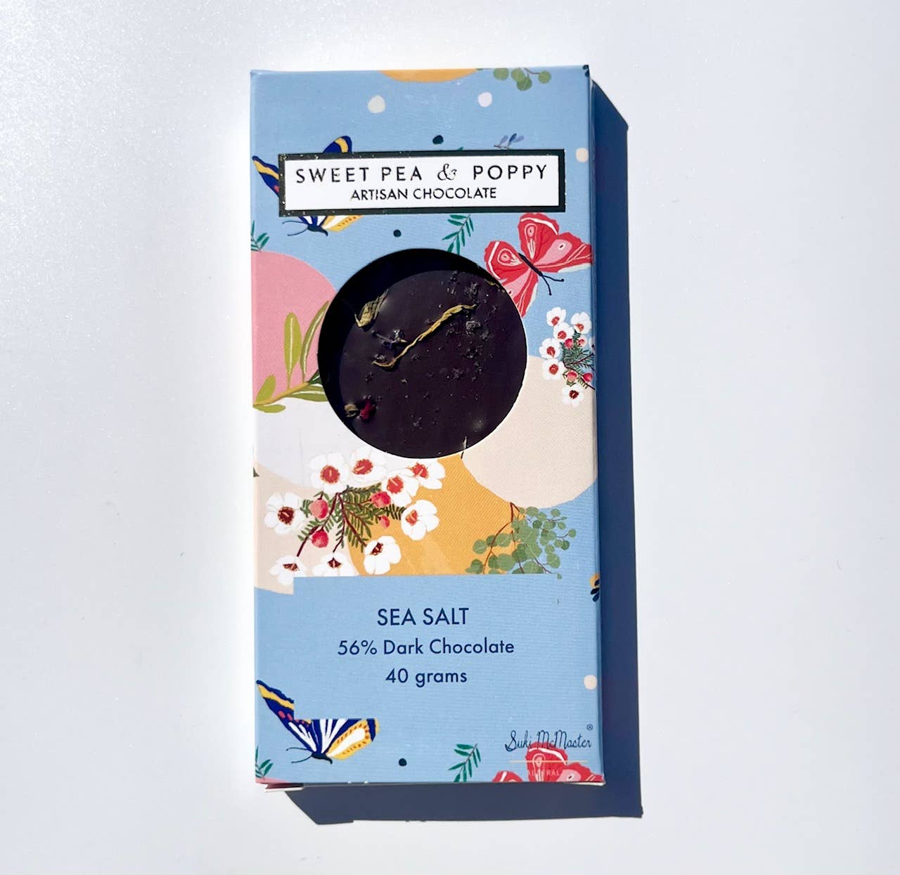 Dark Chocolate Sea Salt Suki McMaster Illustrated Bar