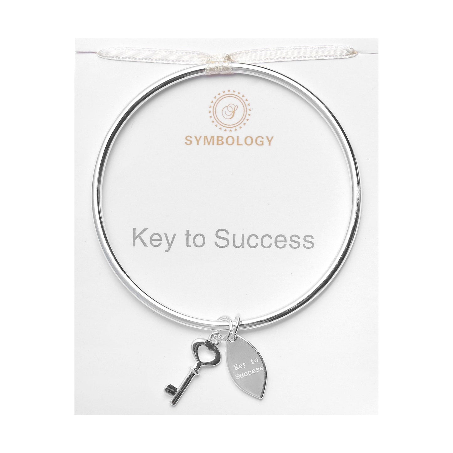 Key To Success Silver Bracelet