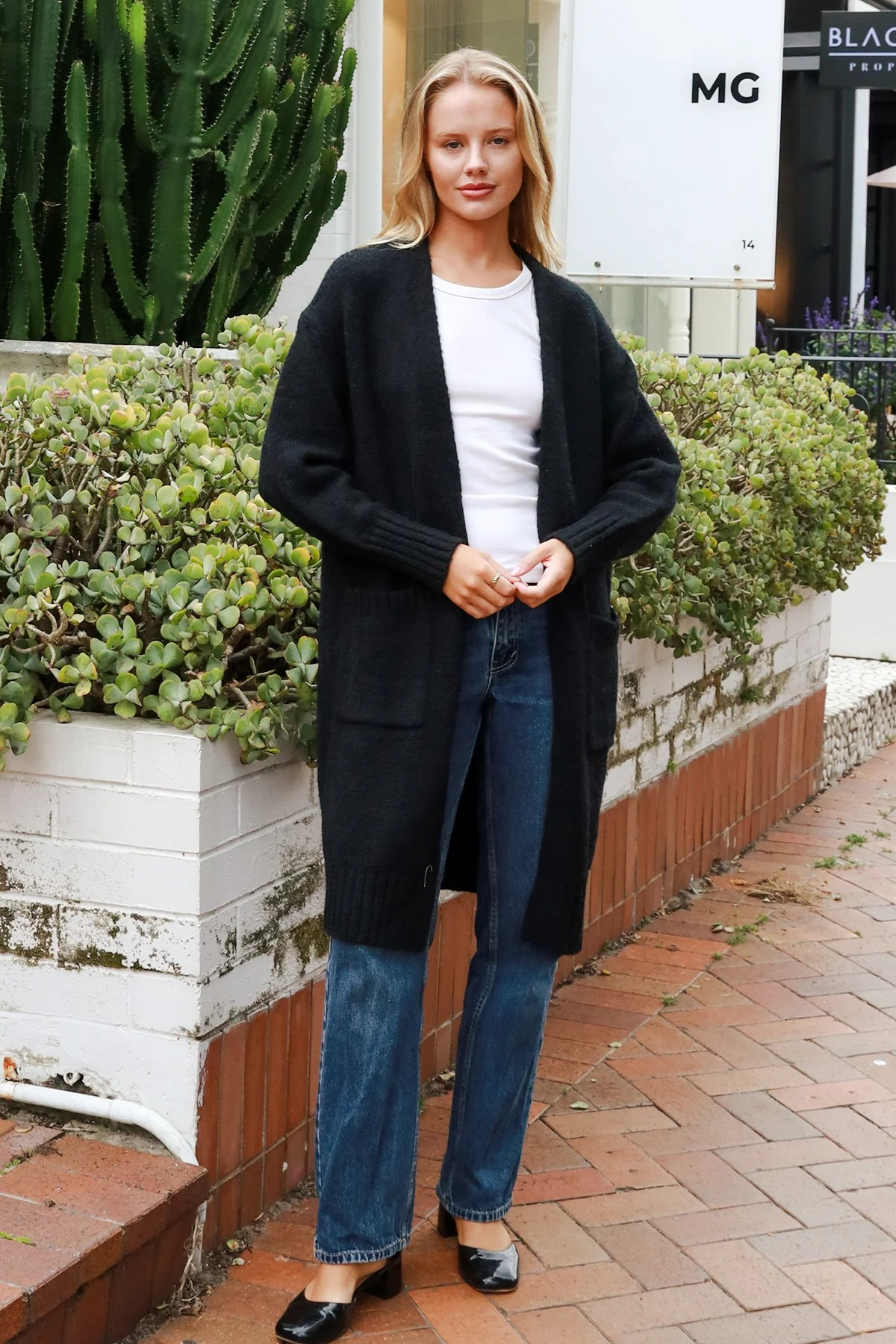 Black Cardigan