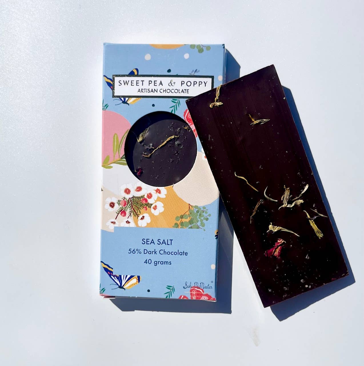 Dark Chocolate Sea Salt Suki McMaster Illustrated Bar