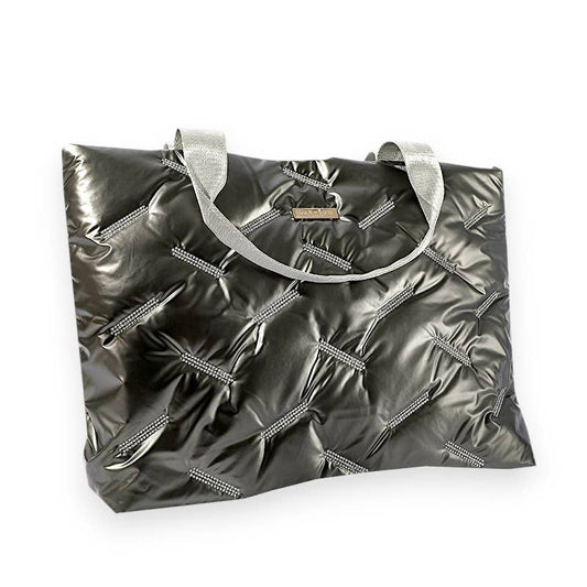 Pewter Padded Tote