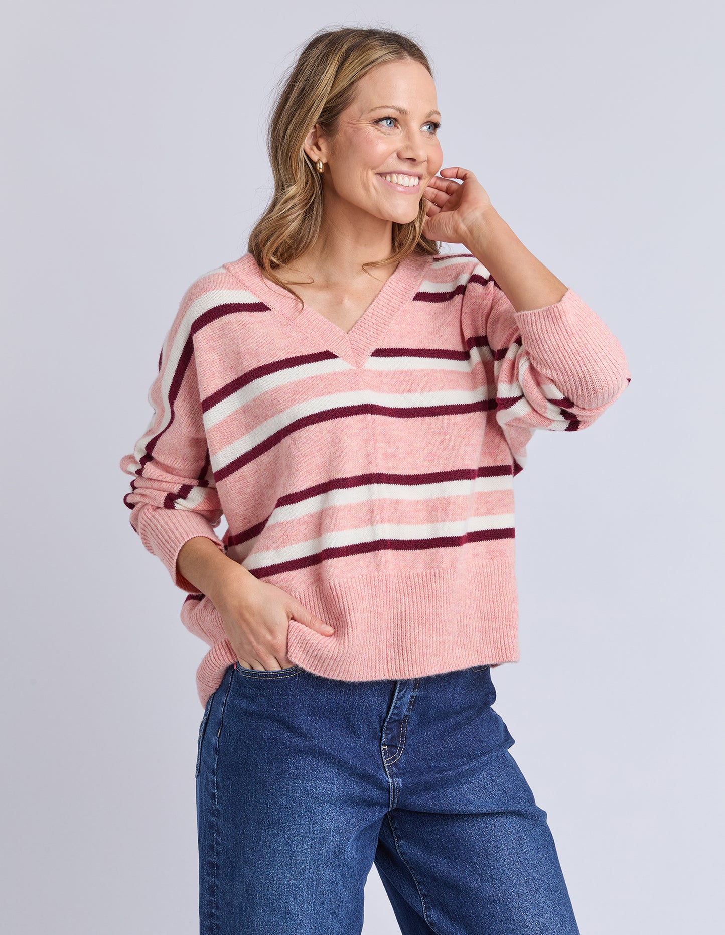 Elsa Striped Knit