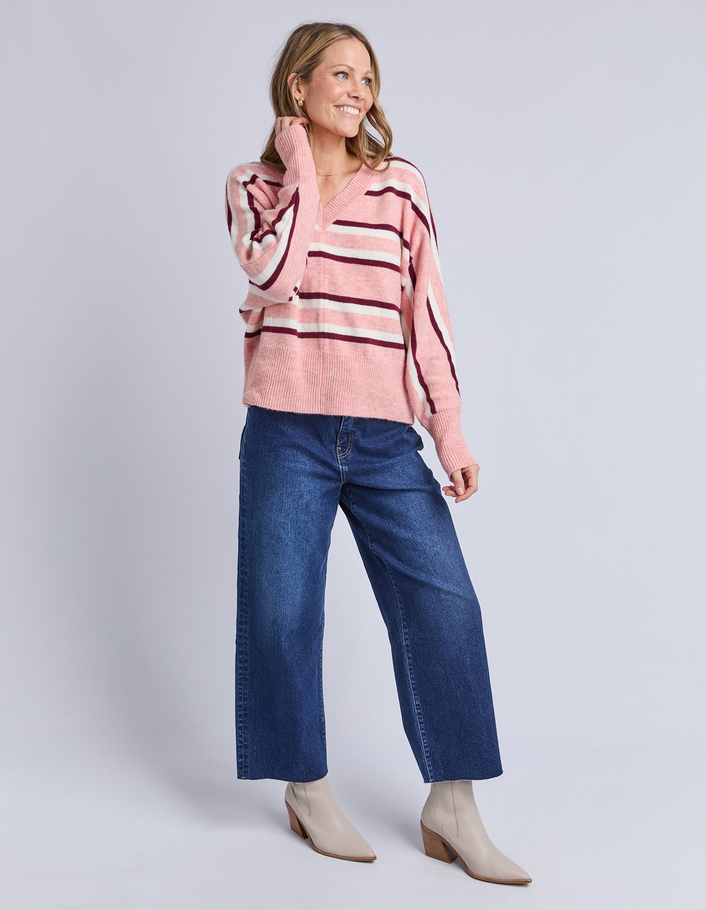 Elsa Striped Knit