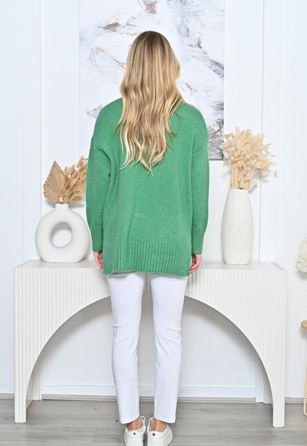 Oversized Emerald Green Knit
