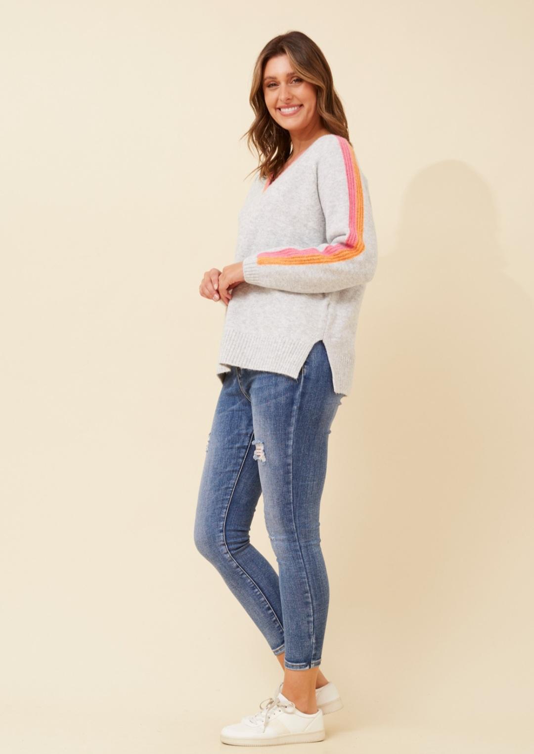 Super Soft V-Neck Knit Jumper