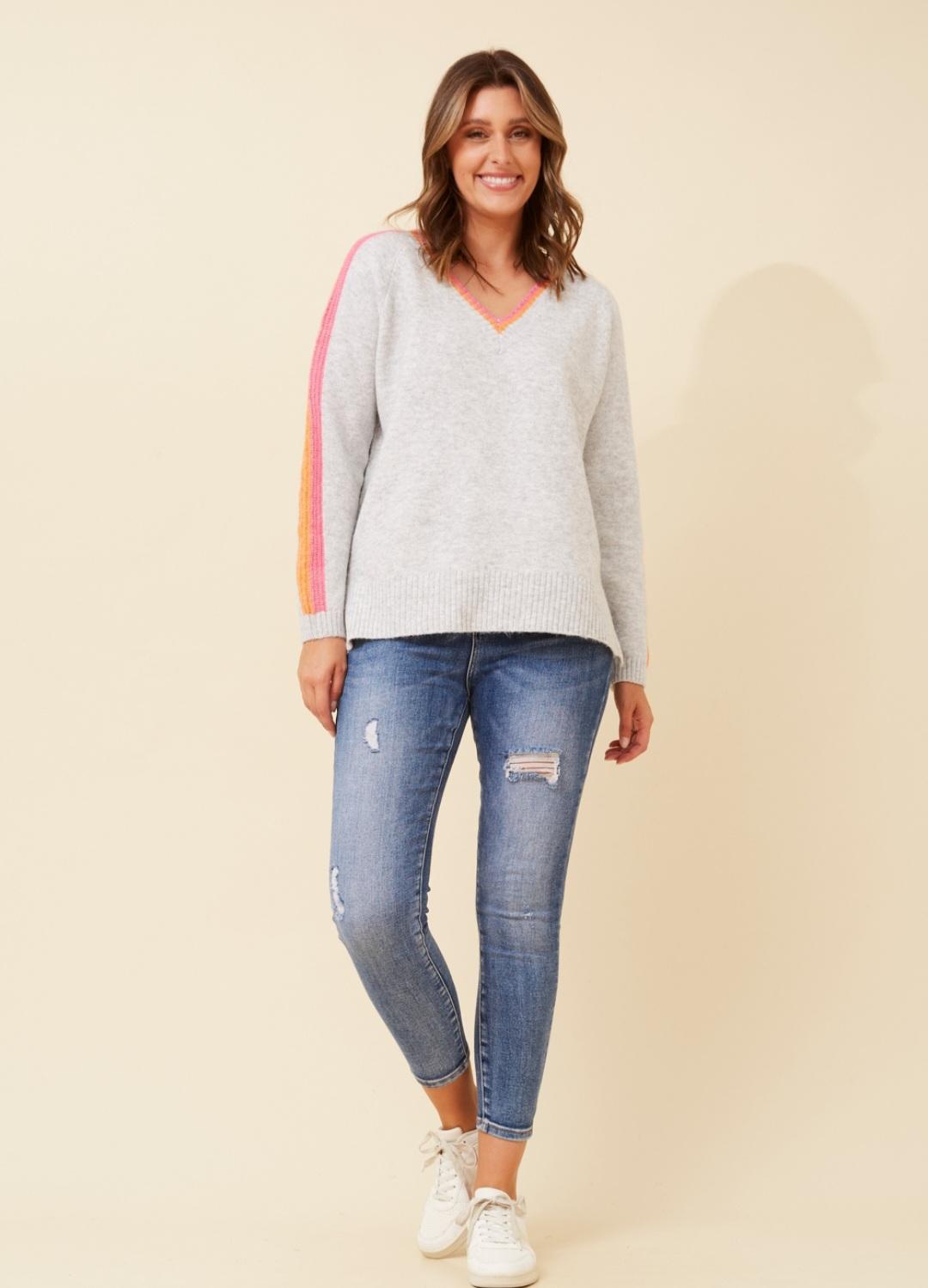 Super Soft V-Neck Knit Jumper