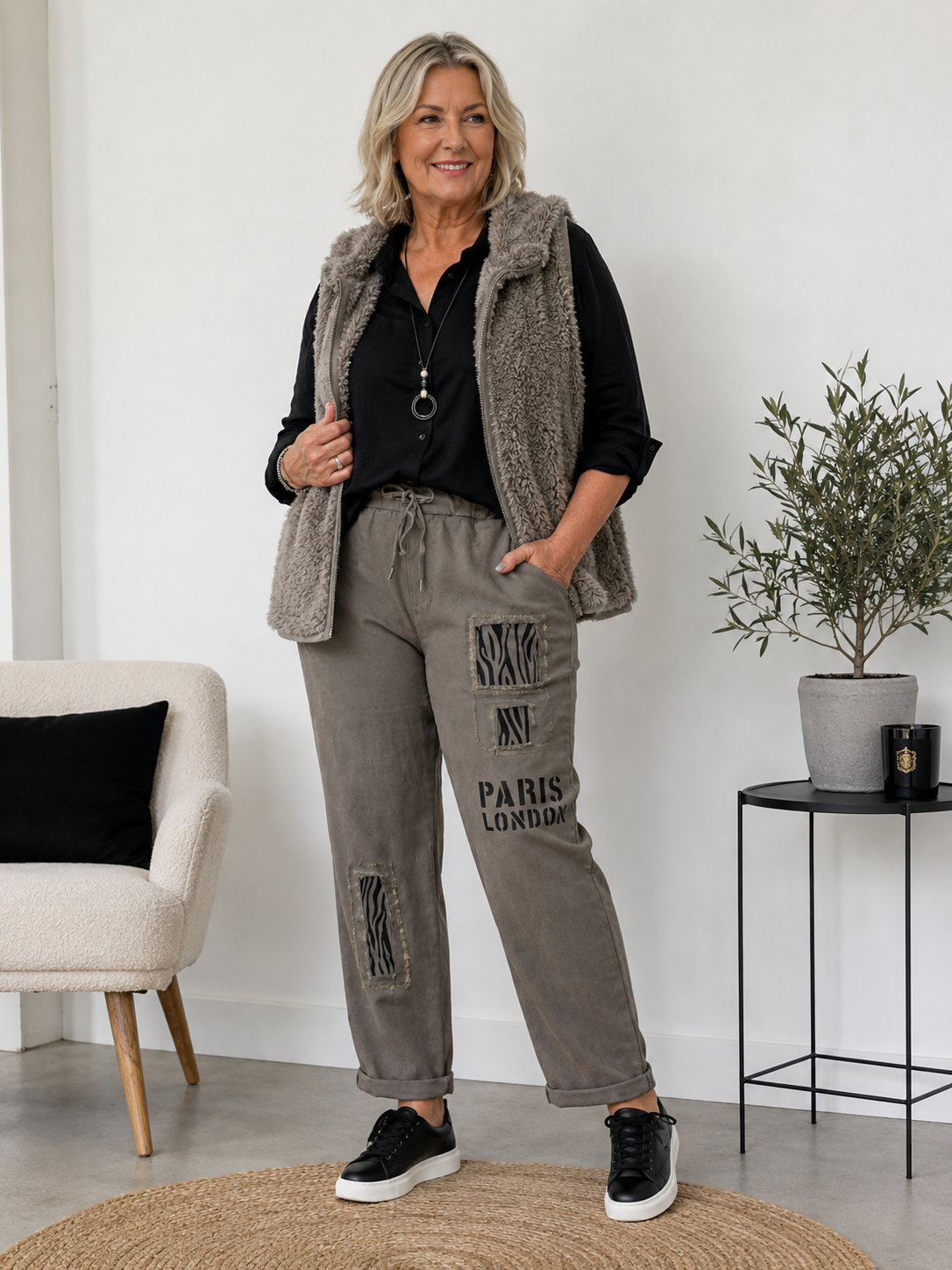 Jogger Style Pant Made in Italy