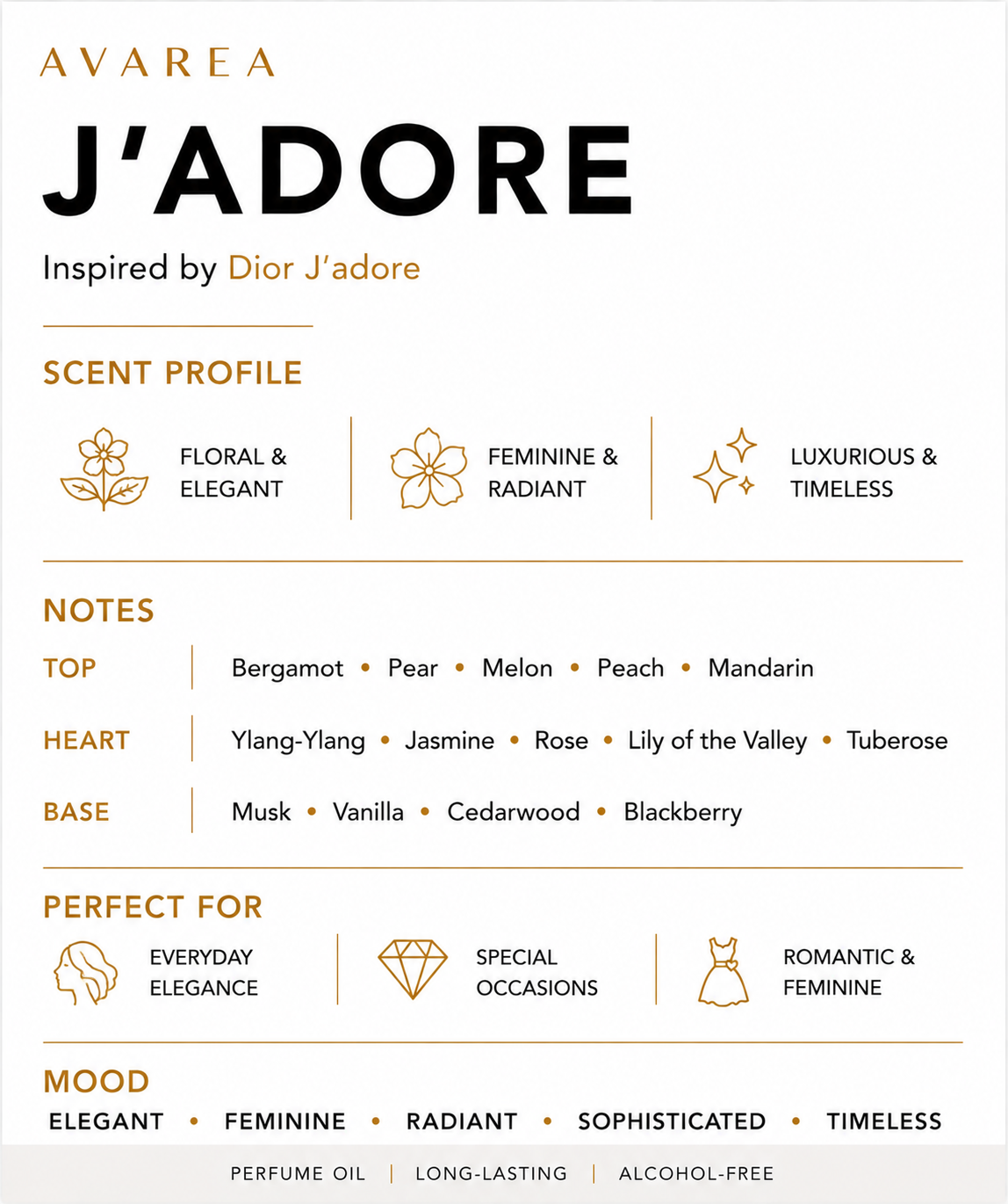 JADORE Inspiration