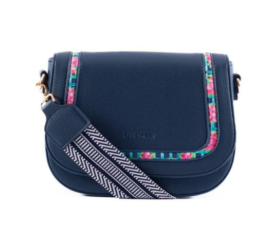 Miki Navy Crossbody Bag