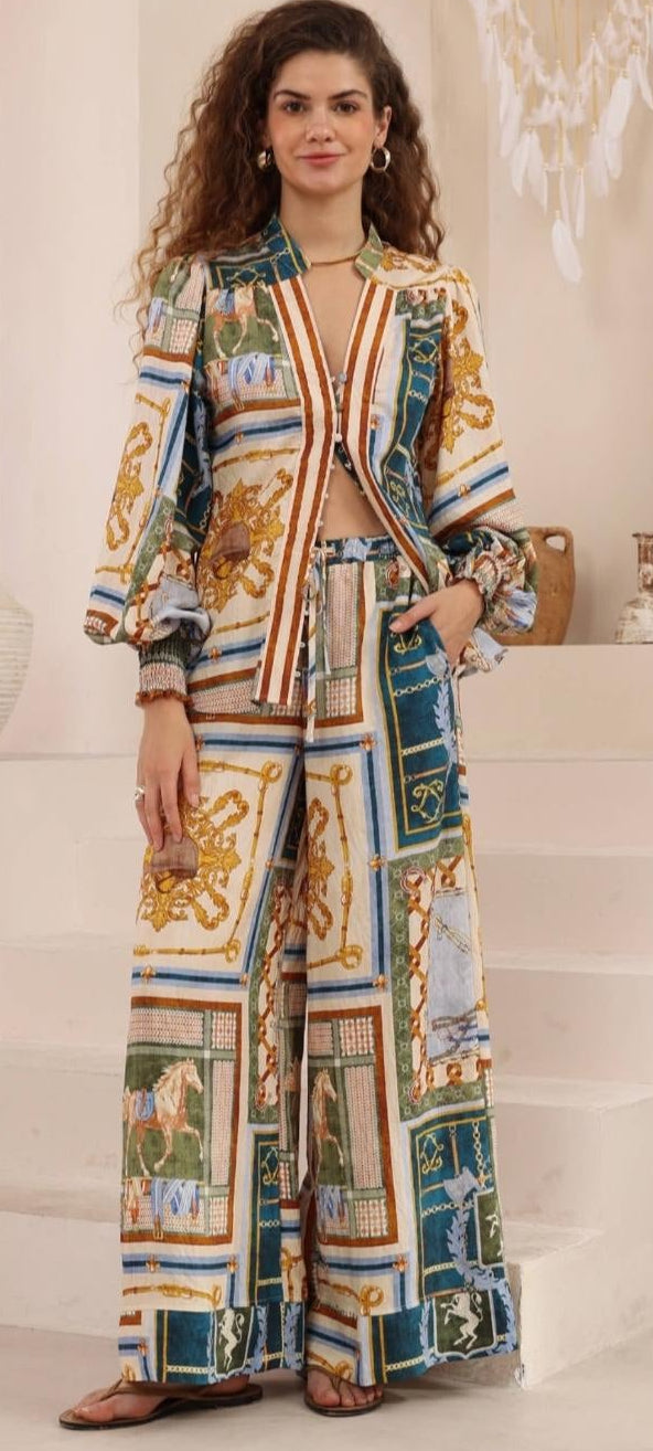 Victoria Rayon Pants with Pockets