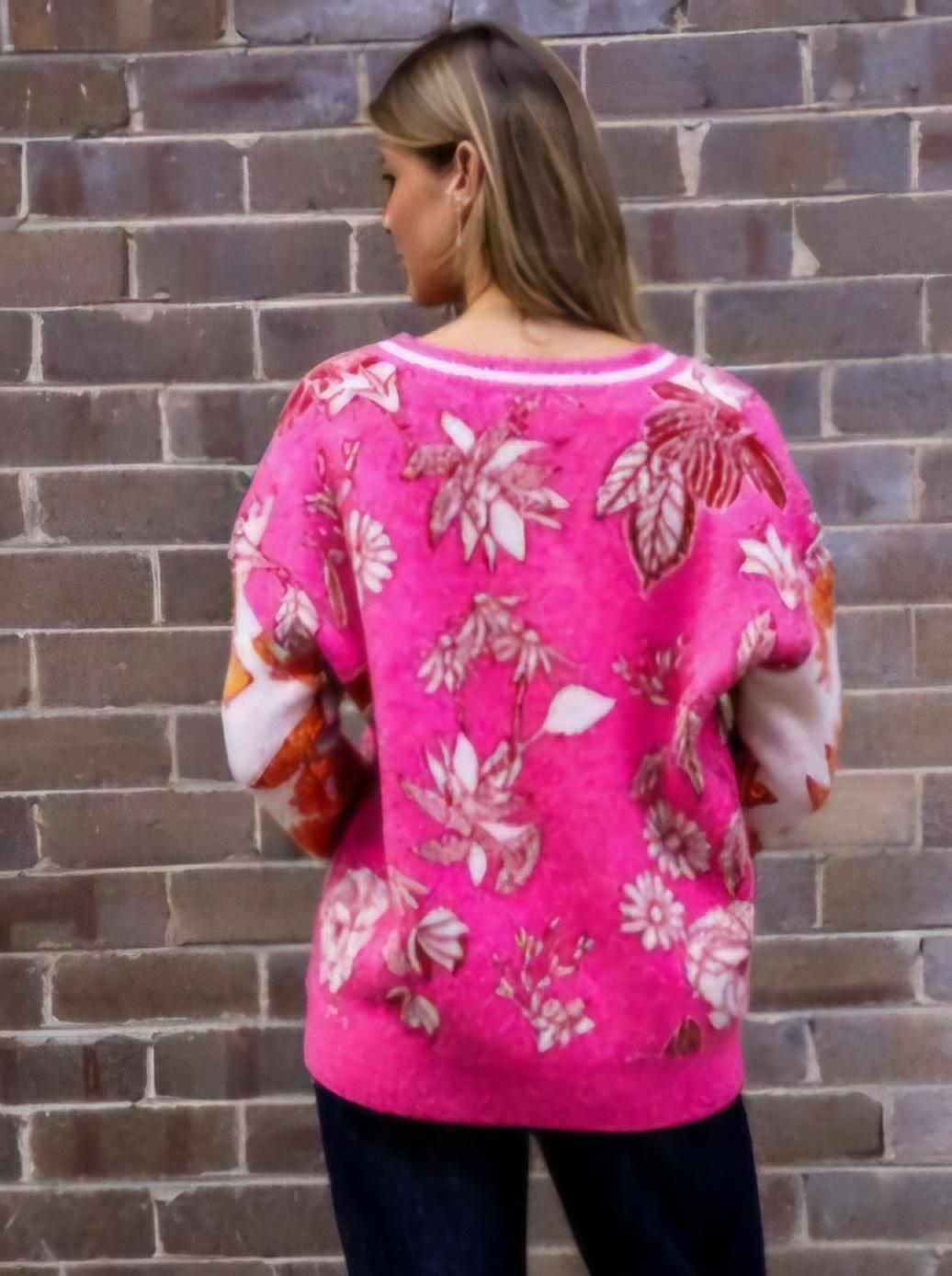 Pink & Orange Jumper