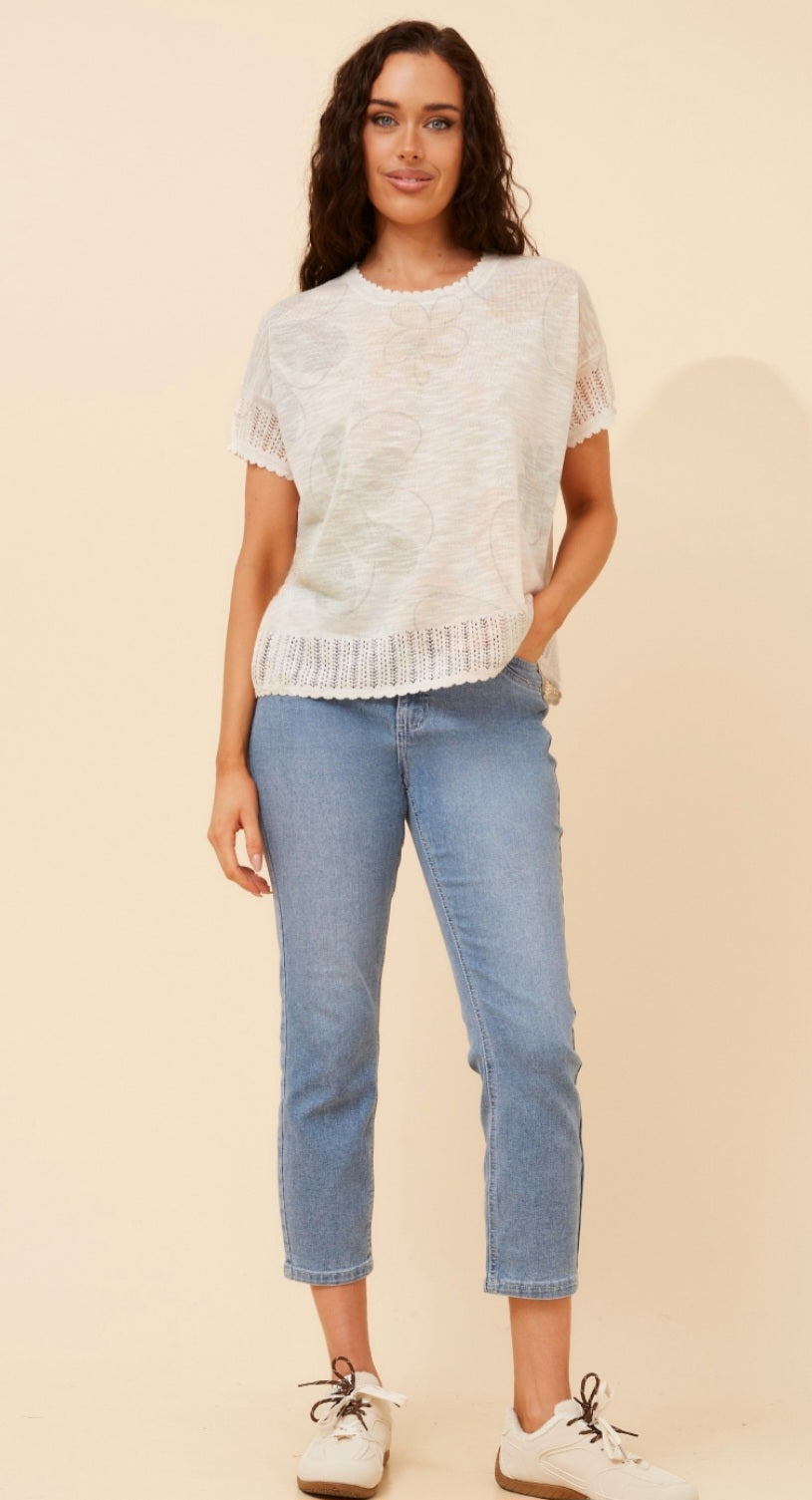 Stone Base Knit Top